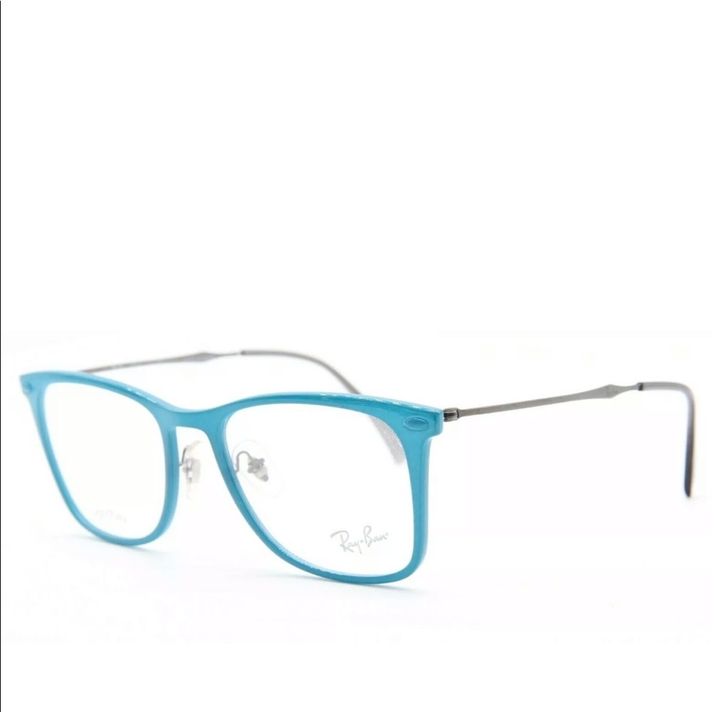 RAY-BAN RB 7086 5640 BLUE EYEGLASSES Rx 51-18-140